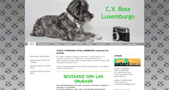 Desktop Screenshot of clinica-veterinaria-rosa-luxemburgo.com
